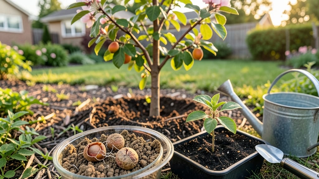 Nectarine Seed Grow a Garden: Grow Fruit Trees From Store-Bought Fruit