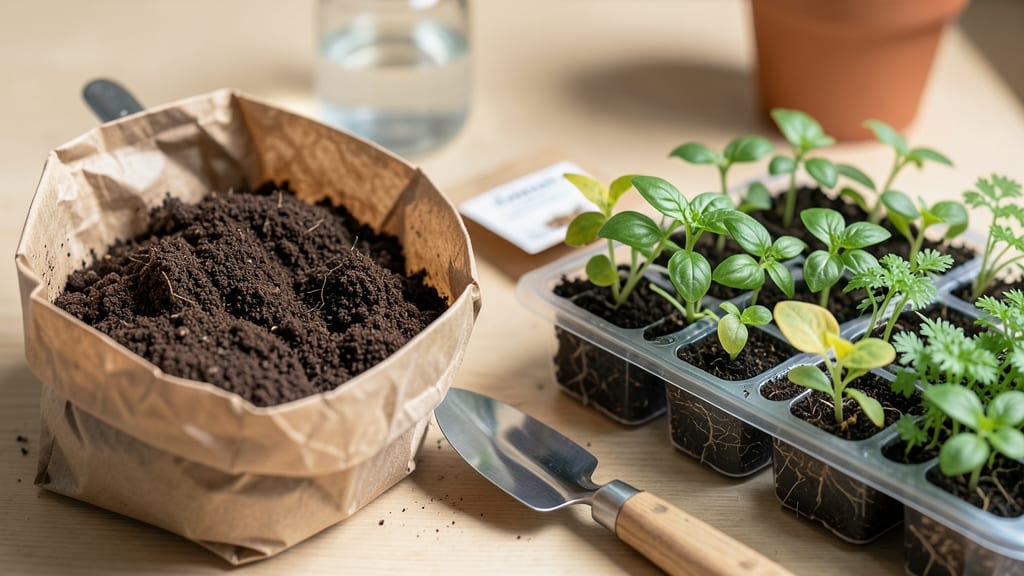 Seed Starter Potting Soil: Lightweight Loam for Fast Germination Roots