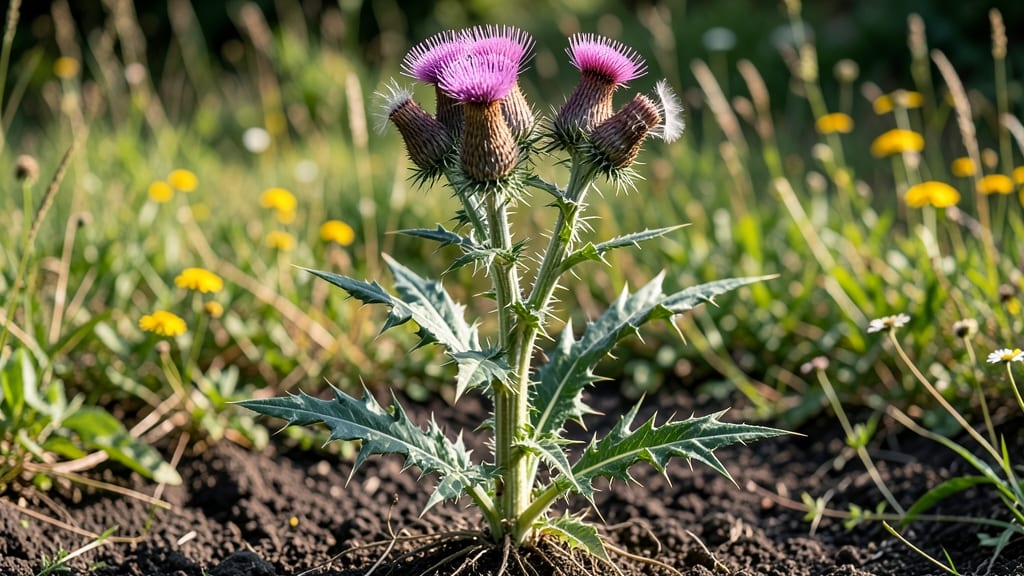 Thistle Seed Heads: Twist-Free Harvesting for Zero-Waste Seed Saving