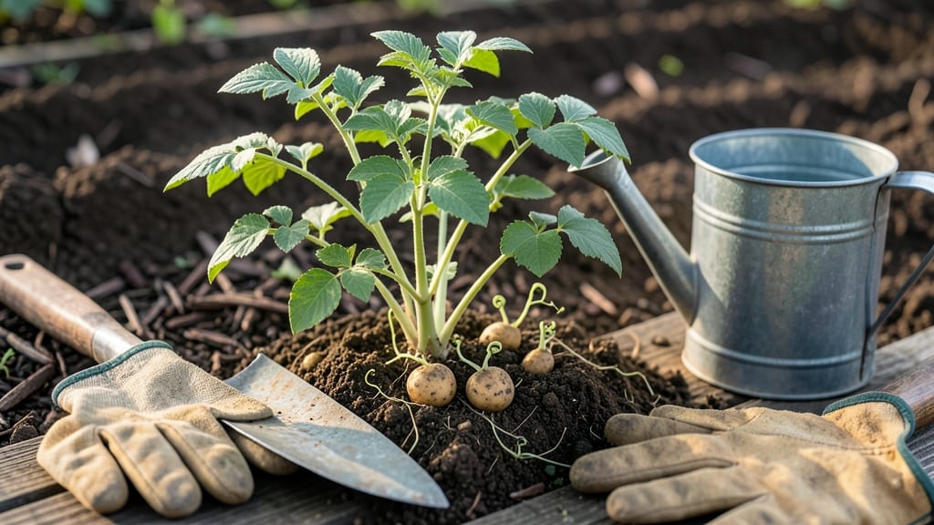 Sprouting Seed Potatoes: Eye-Catching Greens in 4 Weeks Without Sprouts