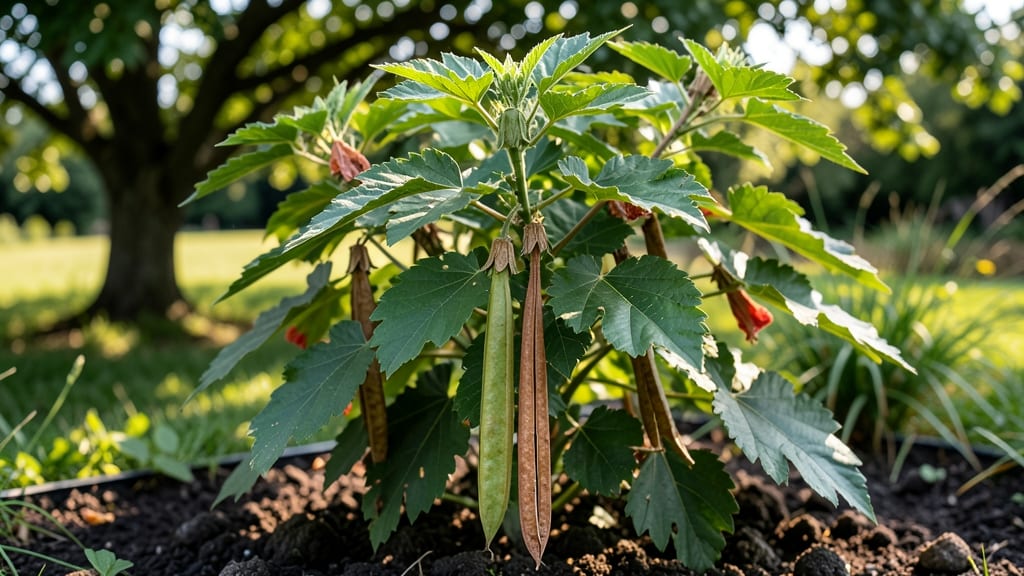 Hardy Hibiscus Seed Pods: Cold-Hardened Roots for Spring’s Lush Growth