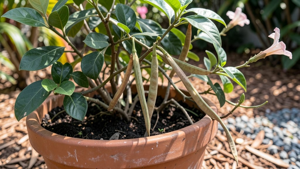Mandevilla Seed Pods: Twist-Free Harvesting for Viable Year-Round Saving