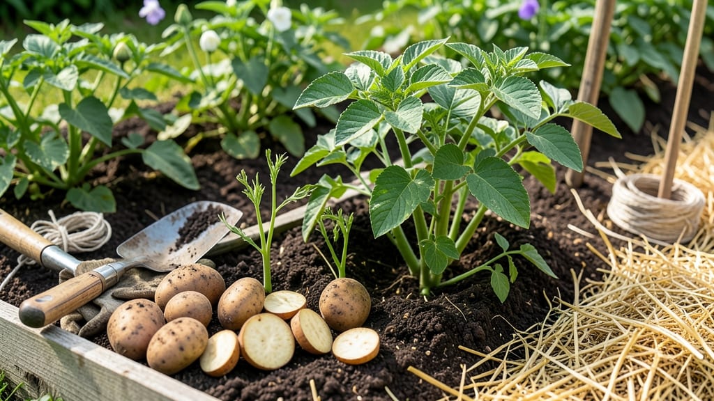 How to Plant Seed Potatoes in the Ground: Chunky Spuds to Harvest-Ready Harvests