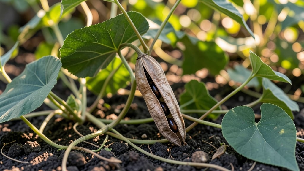 Moonflower Plant Seed Pods: Twist-Free Harvesting for Viable Seeds Next Year