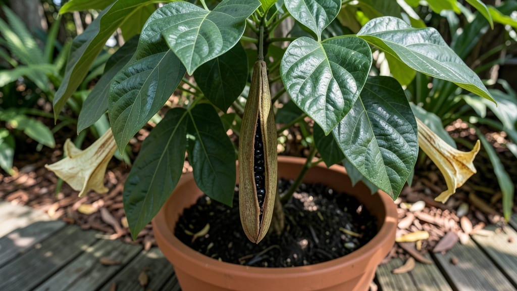 Angel Trumpet Seed Pods: Stress-Free Harvesting for Viable Seeds