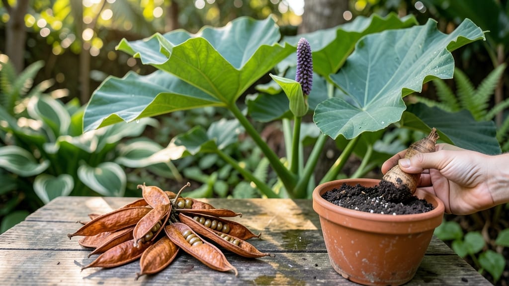Taro Flower Seed Grow a Garden: Stress-Free Germination for Lush Blooms