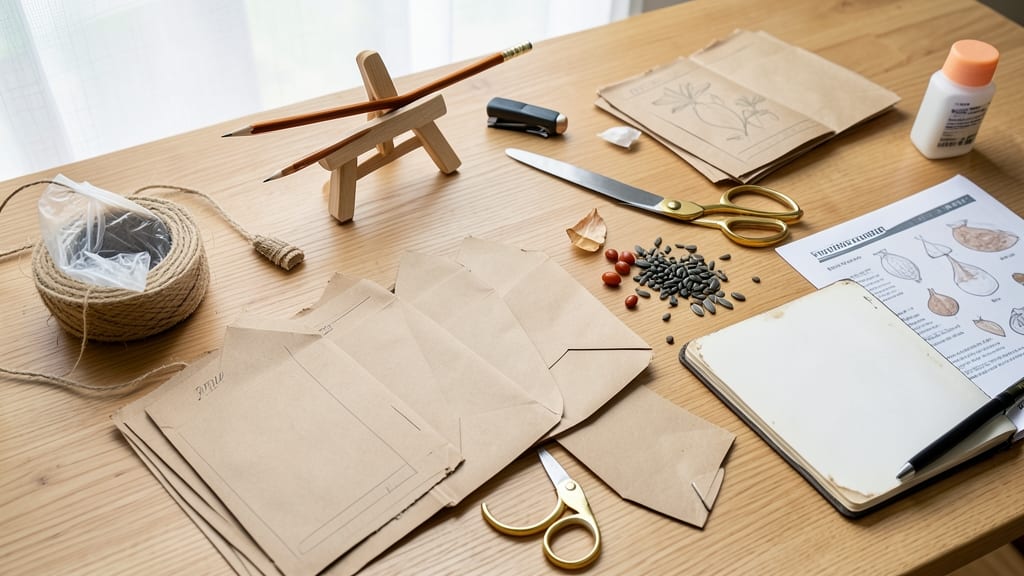 How To Make Seed Packets: DIY Paper Envelopes That Preserve Germination Power