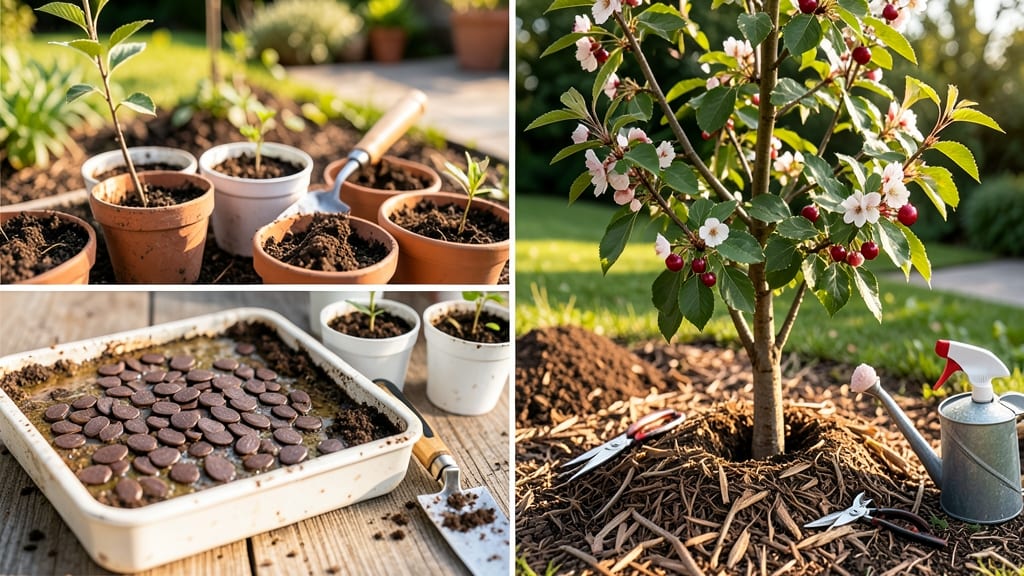 Cherry From Seed To Fruit: Stress-Free Harvesting Without Twisting Pods